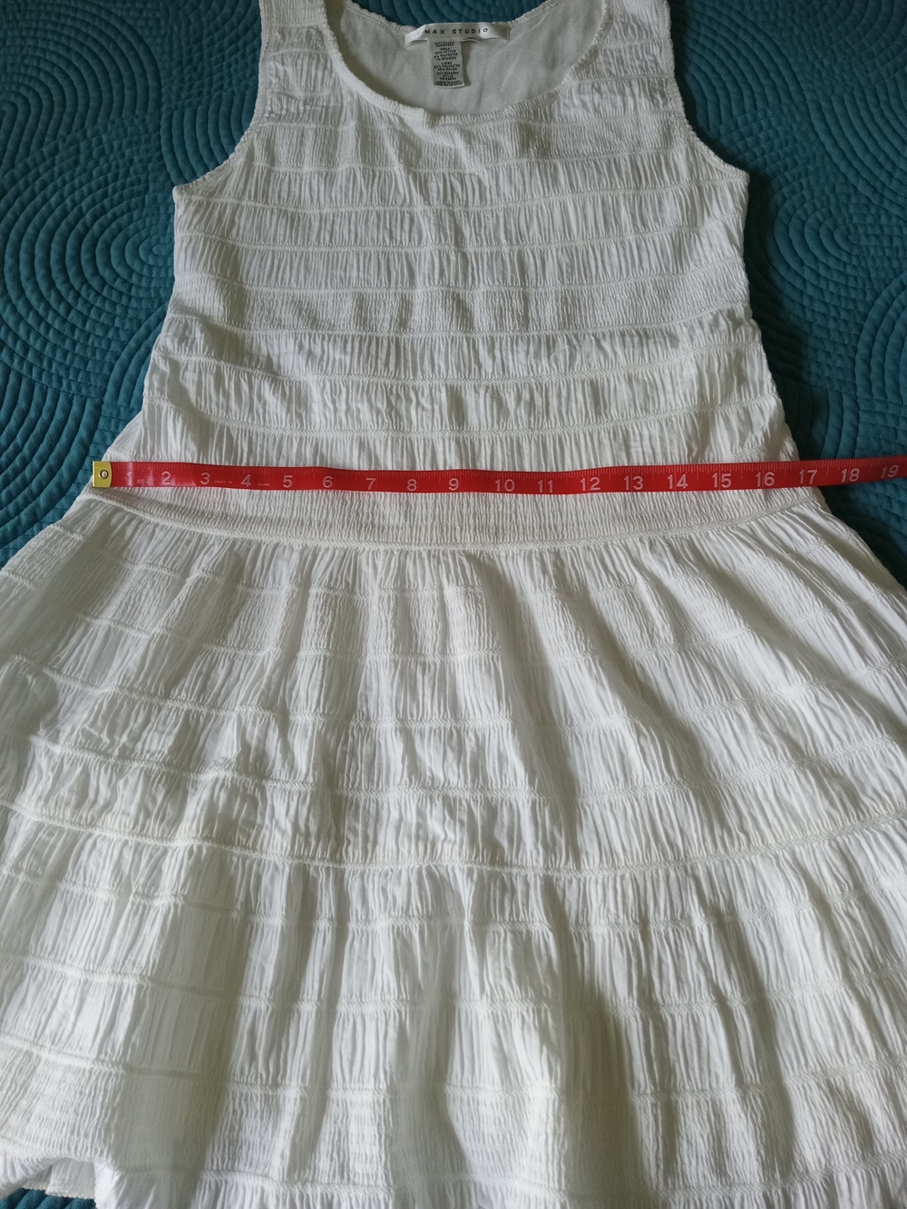 Max Studio White Sleeveless Dress - Picture 4 of 7
